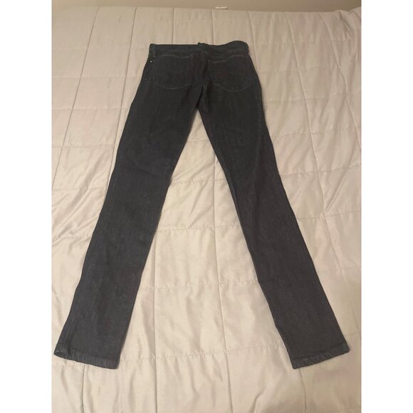 Gap 1969 High Rise Skinny Dark Wash Jeans Size 6 - Picture 4 of 5